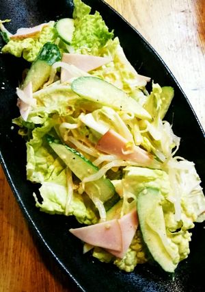 白菜ともやしのコチュマヨサラダ-レシピのメイン写真