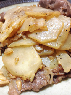 牛肉とカブの香味醤油炒め♪-レシピのメイン写真