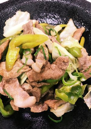 キャベツと豚肉のオイスターソース炒め-レシピのメイン写真