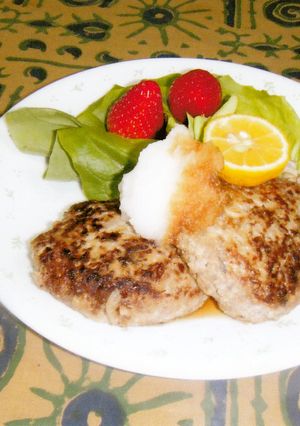 和風豆腐ハンバーグ-レシピのメイン写真