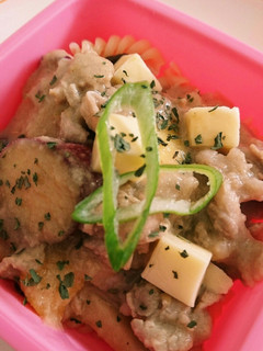 美容メシ♪豚肉とさつまいもミルク煮♪-レシピのメイン写真