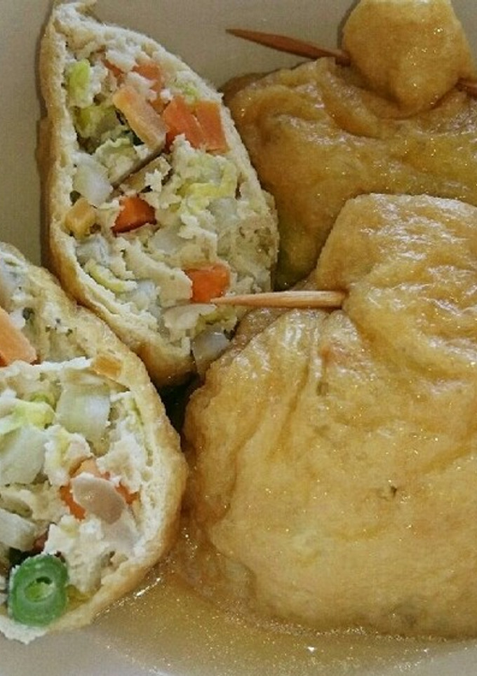 具材たっぷり☆簡単☆油揚げの巾着煮-レシピのメイン写真