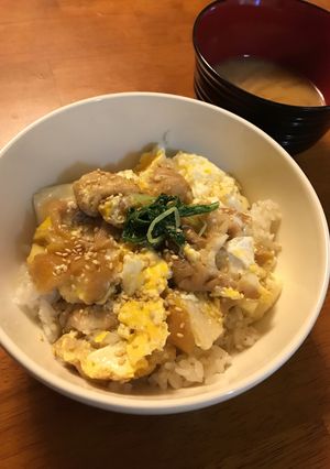 肉なし満足！白だしのふわふわ丼-レシピのメイン写真