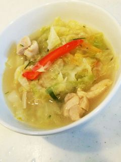 野菜と生姜のポカポカスープ-レシピのメイン写真