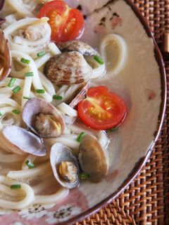 ボンゴレスープうどん☆-レシピのメイン写真