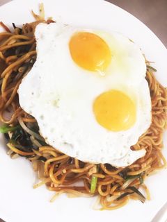 ニラもやしの焼きそば(^o^)-レシピのメイン写真