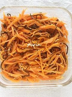 常備菜に♪にんじんと塩コンブのナムル-レシピのメイン写真