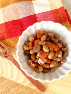 常備菜*根菜と大豆の煮物-レシピのメイン写真