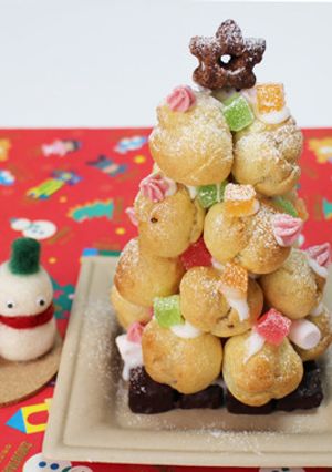 子どもとクリスマス！ミニクロカンブッシュ-レシピのメイン写真