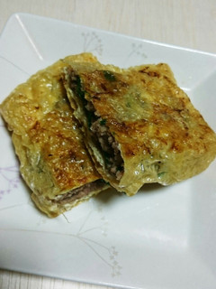 低糖質♪油揚げ餃子-レシピのメイン写真
