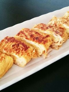 余ったイカ明太で玉子焼き-レシピのメイン写真