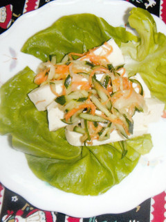 豆腐のセロリ和え-レシピのメイン写真