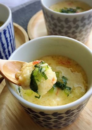 【簡単ふんわり】レンジで♡かぶら蒸し風-レシピのメイン写真