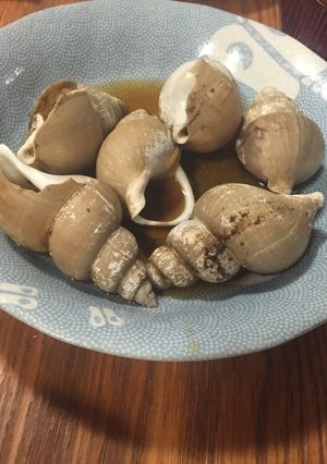 バイ貝の煮付け-レシピのメイン写真