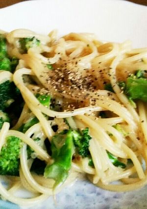 ブロッコリーのクリームパスタ-レシピのメイン写真