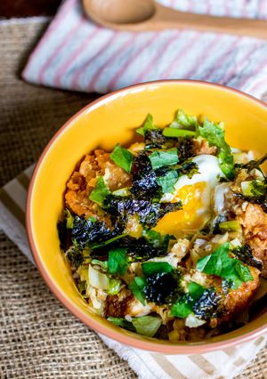 ユーリンチ風香味から揚げ丼-レシピのメイン写真