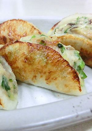 こんがり餃子風！大根のはさみ焼き-レシピのメイン写真