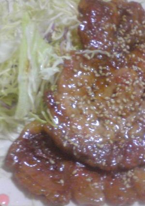 がっつり食べよう！豚のしょうが焼き☆-レシピのメイン写真