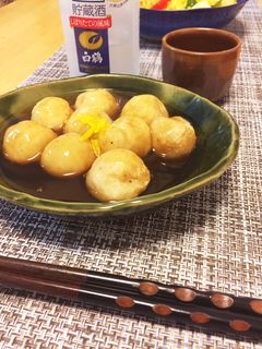 モチモチ!里芋だんごのあんかけ-レシピのメイン写真