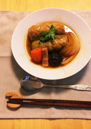 神戸の母のロールキャベツ-レシピのメイン写真