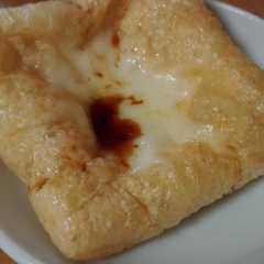 รูปของ お揚げのチーズ焼き