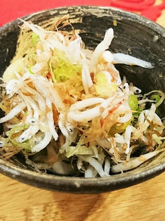 釜揚げしらすのおかかあえ-レシピのメイン写真