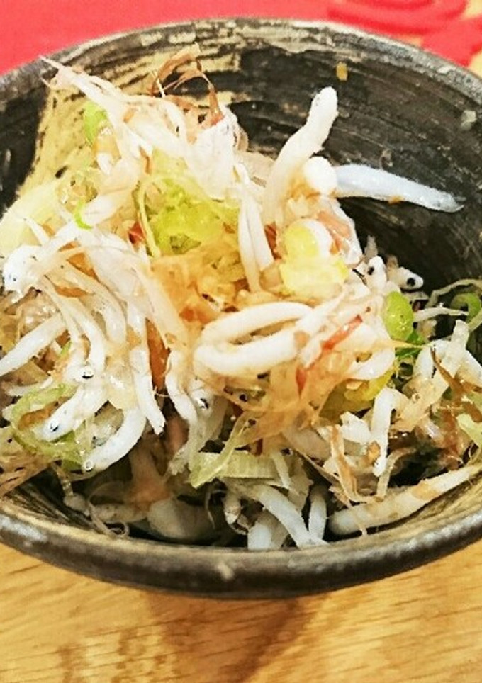 釜揚げしらすのおかかあえ-レシピのメイン写真