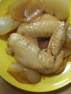 玉ねぎと鶏肉の煮もの-レシピのメイン写真