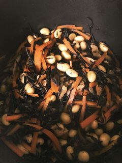 簡単!ひじきと大豆の煮付け-レシピのメイン写真