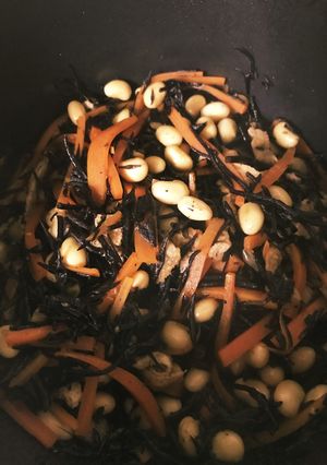 簡単！ひじきと大豆の煮付け-レシピのメイン写真