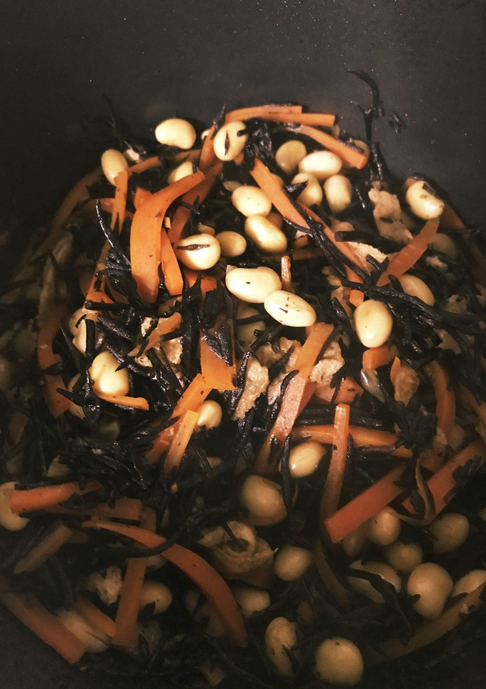 簡単！ひじきと大豆の煮付け-レシピのメイン写真