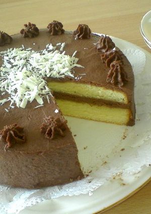 濃厚！チョコレートガナッシュケーキ-レシピのメイン写真