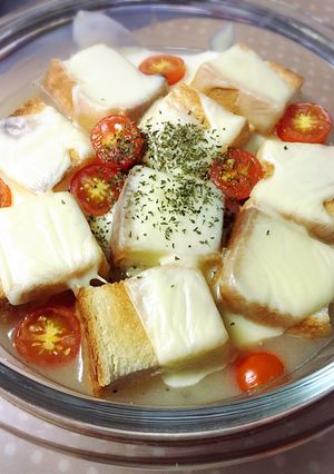 オニオングラタンスープ（食パン）-レシピのメイン写真