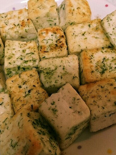 木綿豆腐の青のり粉チーズ焼き-レシピのメイン写真