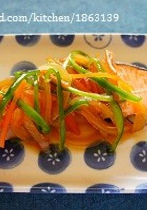 レンジでヘルシー！鮭の甘酢あんかけ-レシピのメイン写真