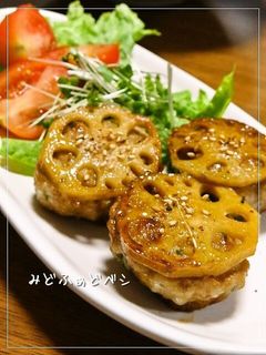 やみつき照り焼き✿蓮根つくね-レシピのメイン写真