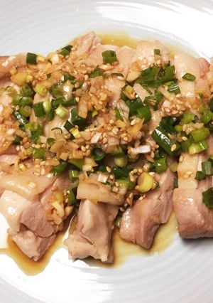 超簡単蒸し鶏-レシピのメイン写真