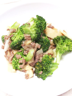 時短★ブロッコリーとひき肉の中華風炒め-レシピのメイン写真