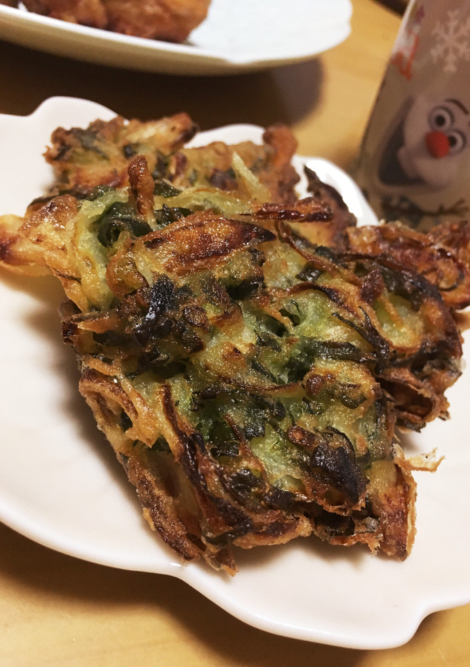 大根の葉のかき揚げ-レシピのメイン写真
