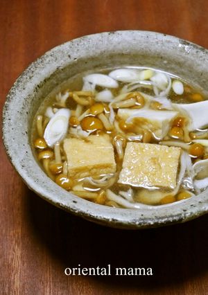 簡単とろ~り♪生姜香るきのこ厚揚げ汁-レシピのメイン写真