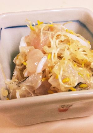 簡単☆鯵とアルファルファでやみつきの一品-レシピのメイン写真