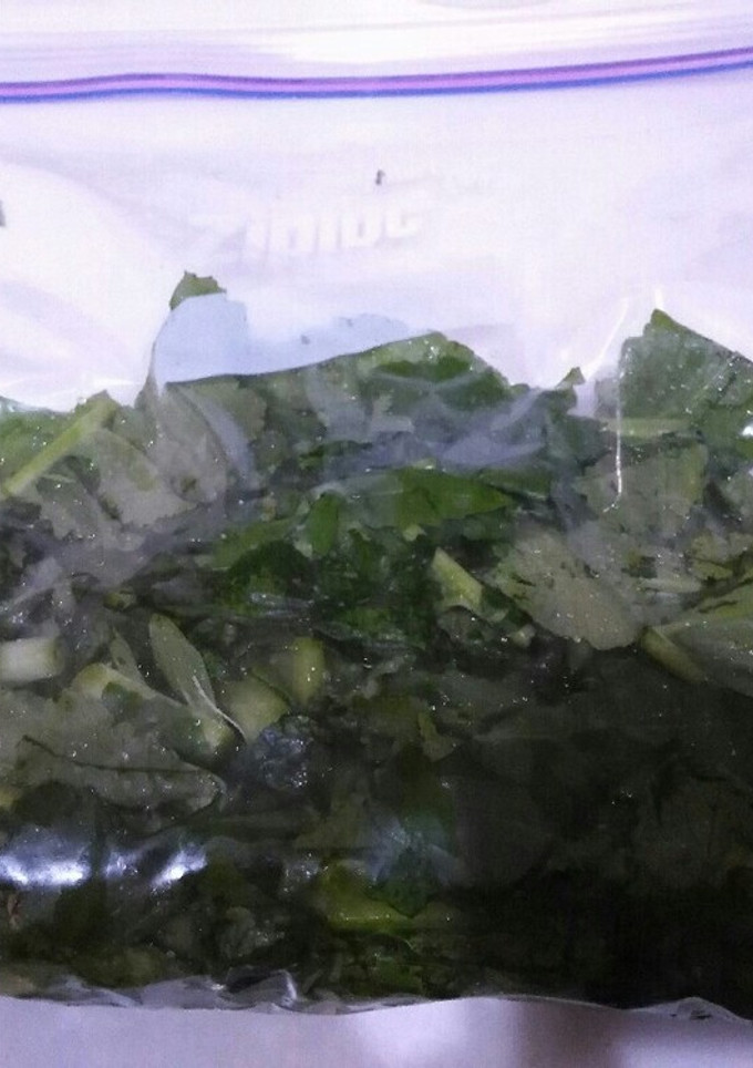1ヶ月保存用野菜～大根の葉の塩漬け～-レシピのメイン写真