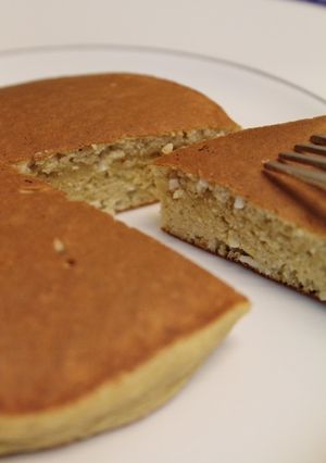 朝昼おやつ♪大豆粉おからＰでホットケーキ-レシピのメイン写真