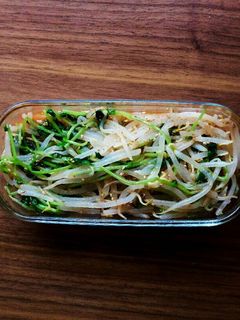豆苗ともやしのナムル-レシピのメイン写真