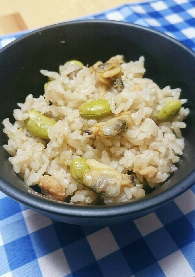 簡単☆枝豆とあさりの炊き込みご飯-レシピのメイン写真