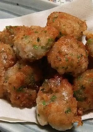 パクチー香る海老レンコン団子-レシピのメイン写真