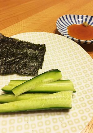 きゅうりにわさび醤油-レシピのメイン写真