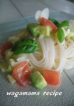 イタリア～ン　サラダそうめん-レシピのメイン写真