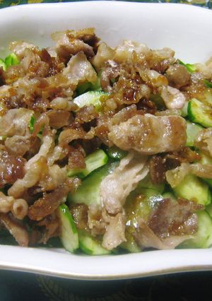 豚とキュウリの香味たれ-レシピのメイン写真