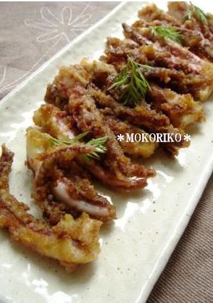 いかげそで♪スパイシーなカレー炒め-レシピのメイン写真